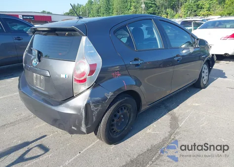 2012 Toyota Prius C Two из США, поврежденный, VIN JTDKDTB36C1505836